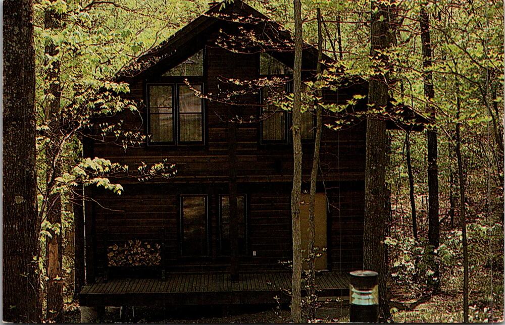 Abe Martin Lodge Brown County State Park Nashville IN Vintage Postcard SP17-15